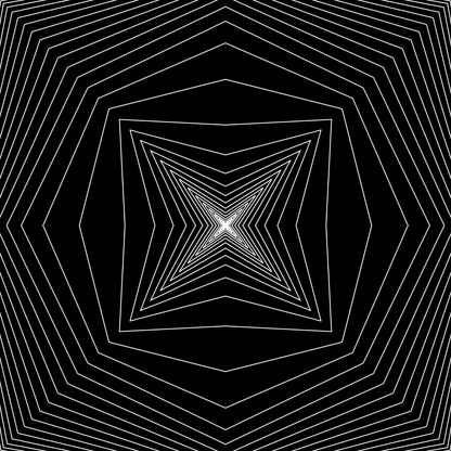 Geometric square pattern asset pack / 22 loops
