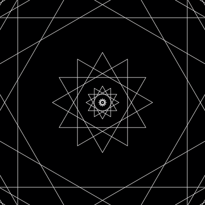 Geometric square pattern asset pack / 22 loops