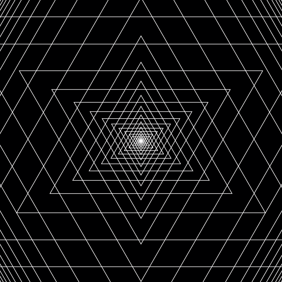 Geometric square pattern asset pack / 22 loops