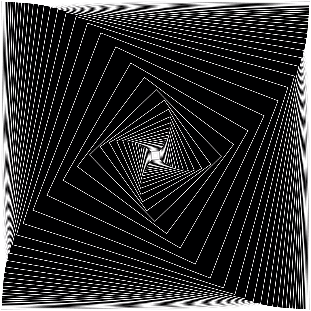 Geometric square pattern asset pack / 22 loops