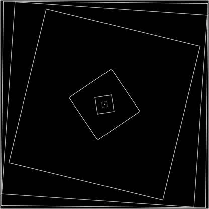 Geometric square pattern asset pack / 22 loops