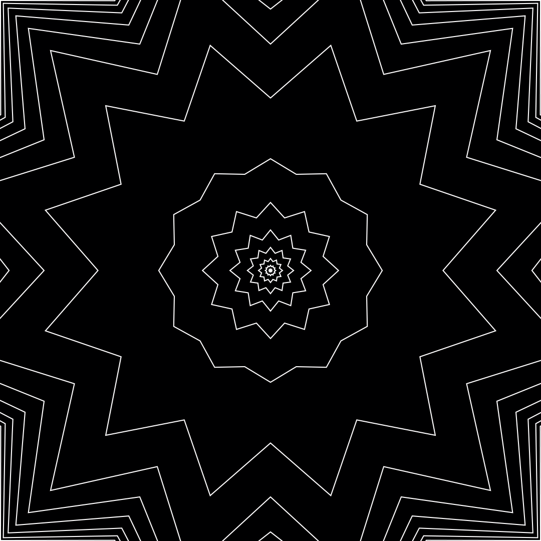 Geometric square pattern asset pack / 22 loops