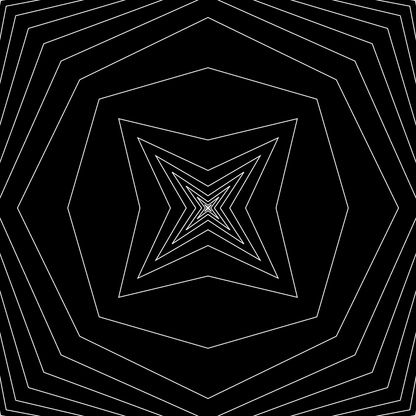 Geometric square pattern asset pack / 22 loops