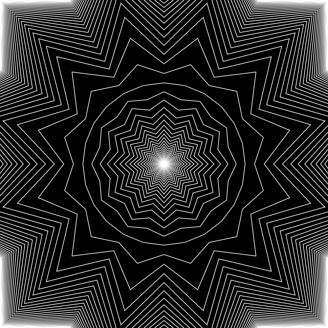Geometric square pattern asset pack / 22 loops