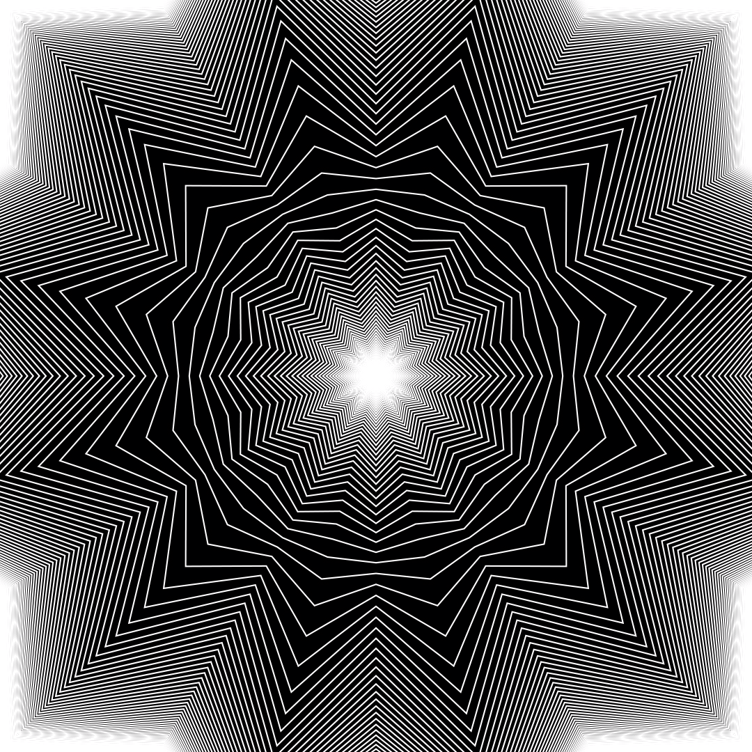 Geometric square pattern asset pack / 22 loops