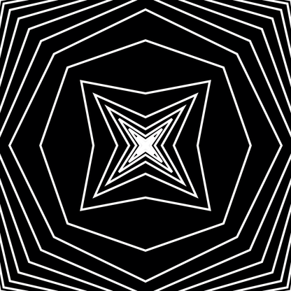 Geometric square pattern asset pack / 22 loops