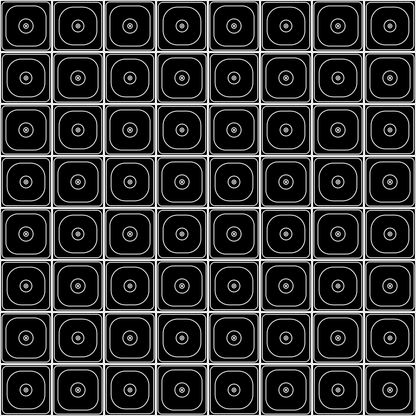 Grid square pattern asset pack / 10 loops
