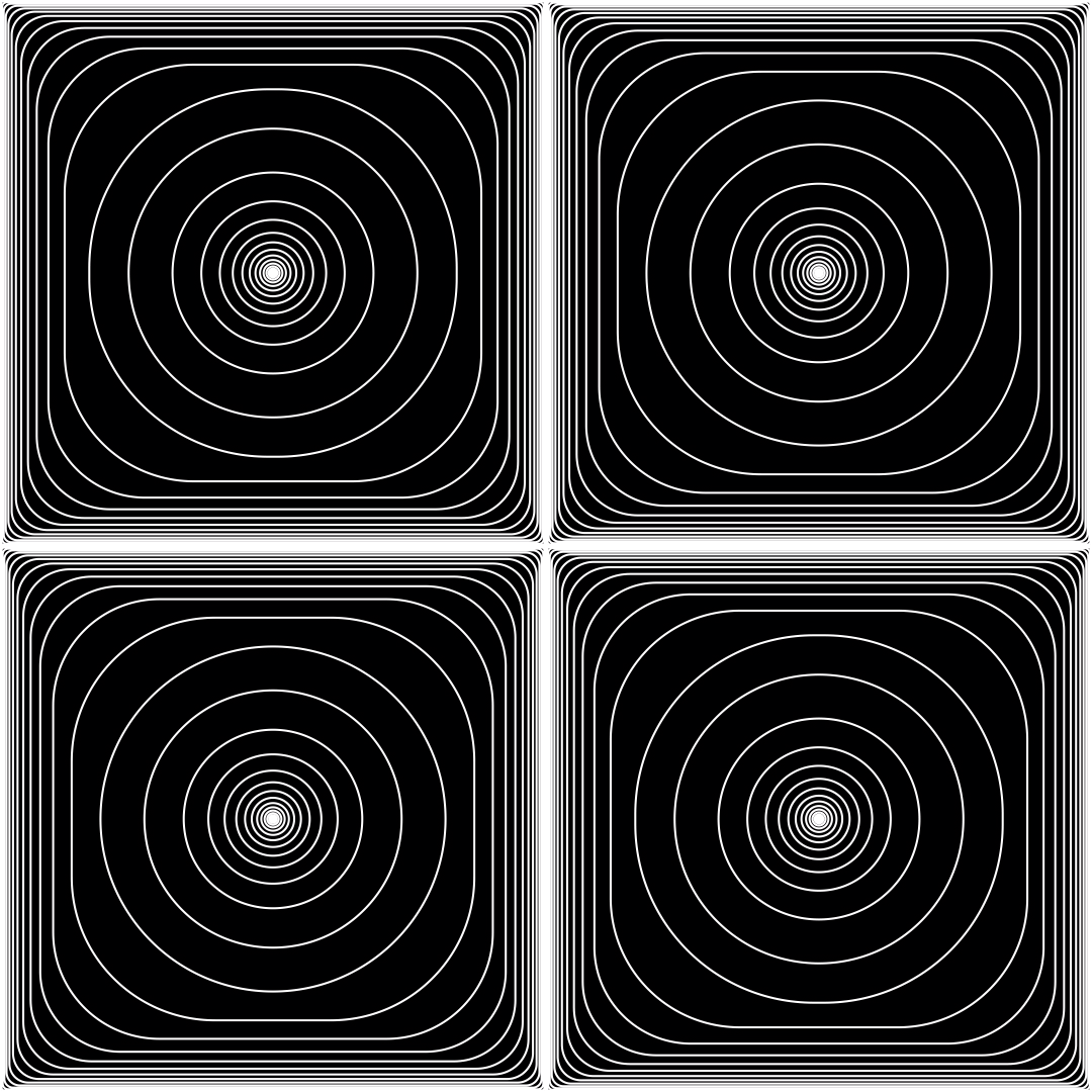 Grid square pattern asset pack / 10 loops
