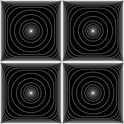 Grid square pattern asset pack / 10 loops