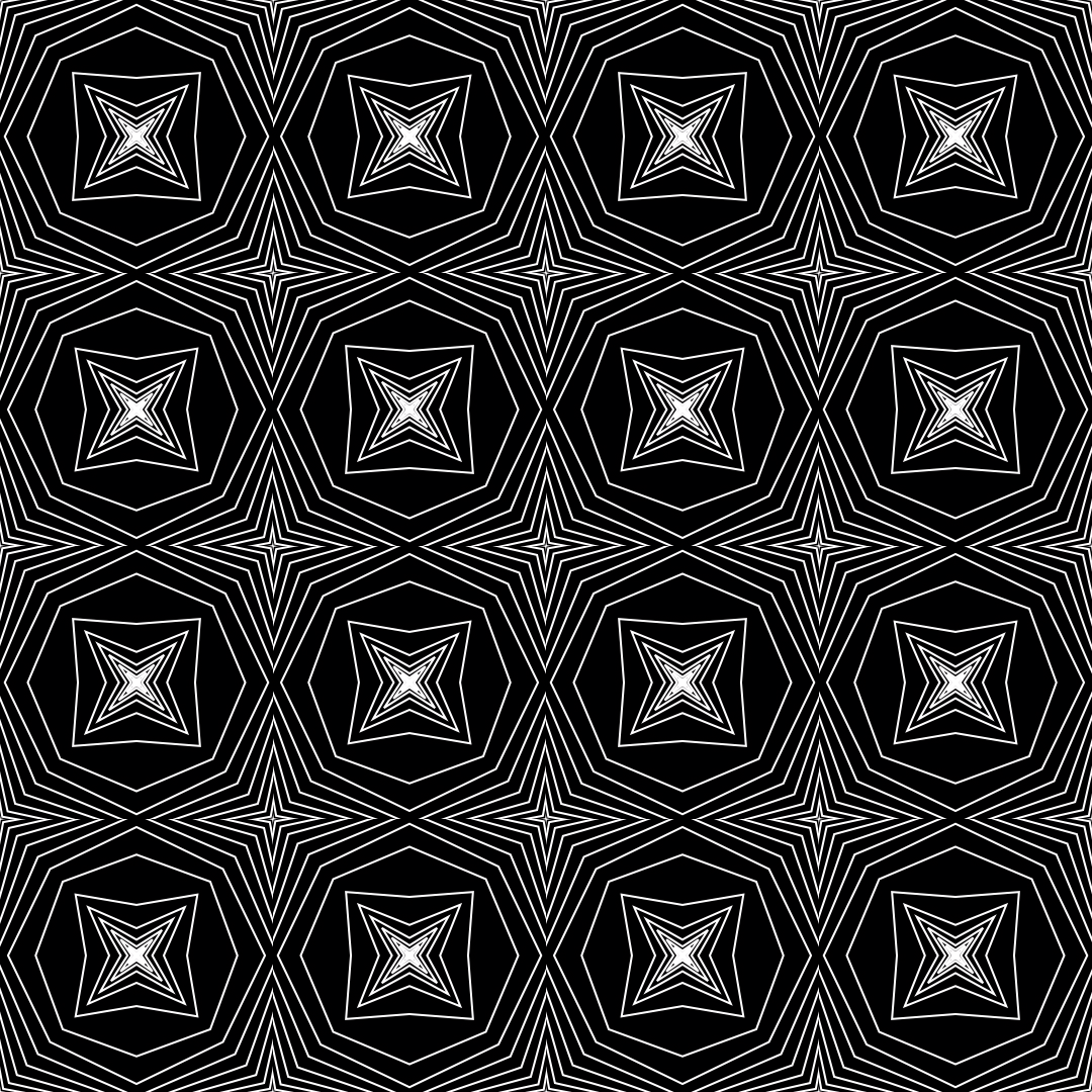 Grid square pattern asset pack / 10 loops