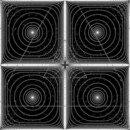 Alpha hybrid square pattern asset pack / 40 loops