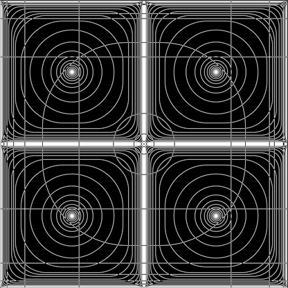 Alpha hybrid square pattern asset pack / 40 loops