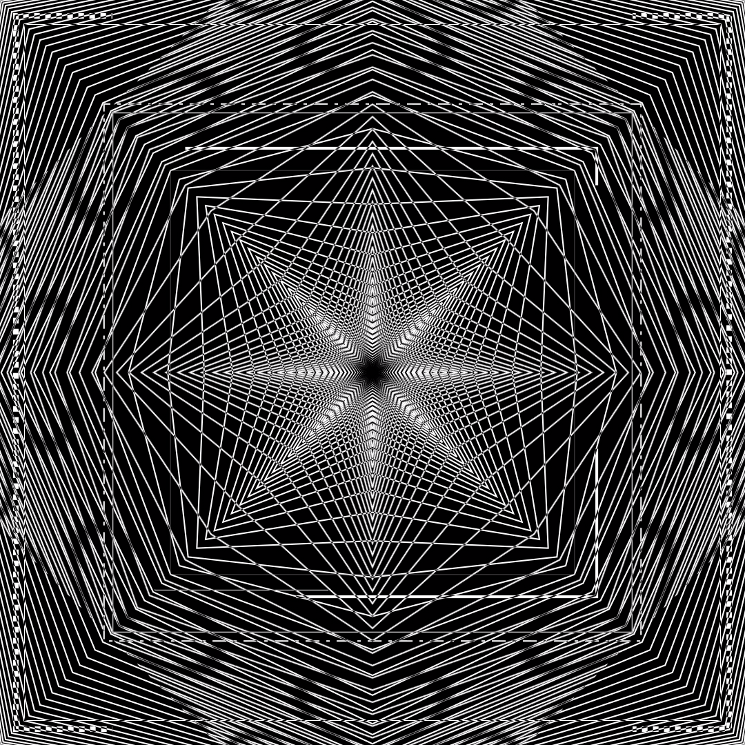 Alpha hybrid square pattern asset pack / 40 loops
