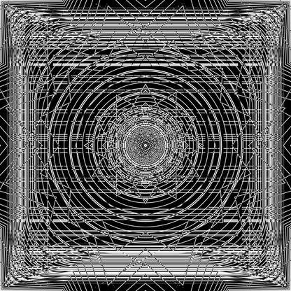 Alpha hybrid square pattern asset pack / 40 loops