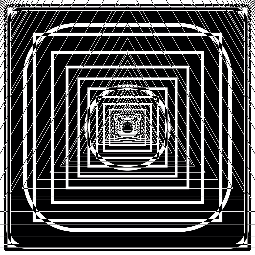 Alpha hybrid square pattern asset pack / 40 loops