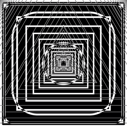Alpha hybrid square pattern asset pack / 40 loops