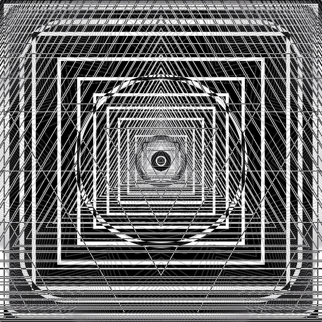 Alpha hybrid square pattern asset pack / 40 loops
