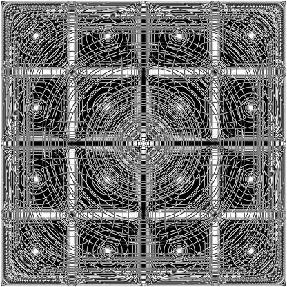 Alpha hybrid square pattern asset pack / 40 loops