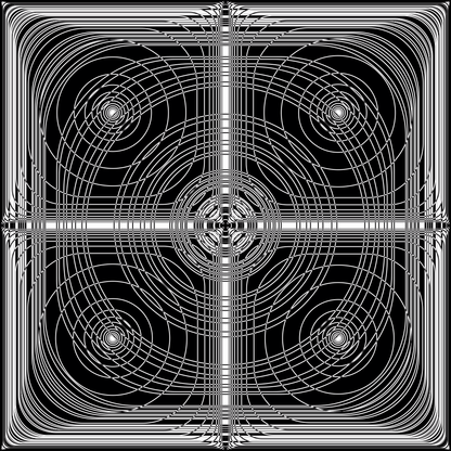 Alpha hybrid square pattern asset pack / 40 loops