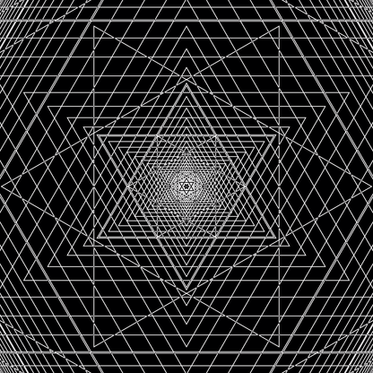 Alpha hybrid square pattern asset pack / 40 loops