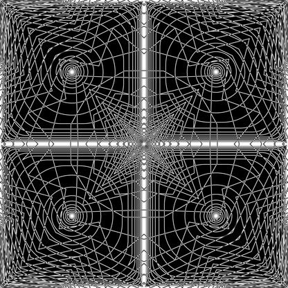 Alpha hybrid square pattern asset pack / 40 loops