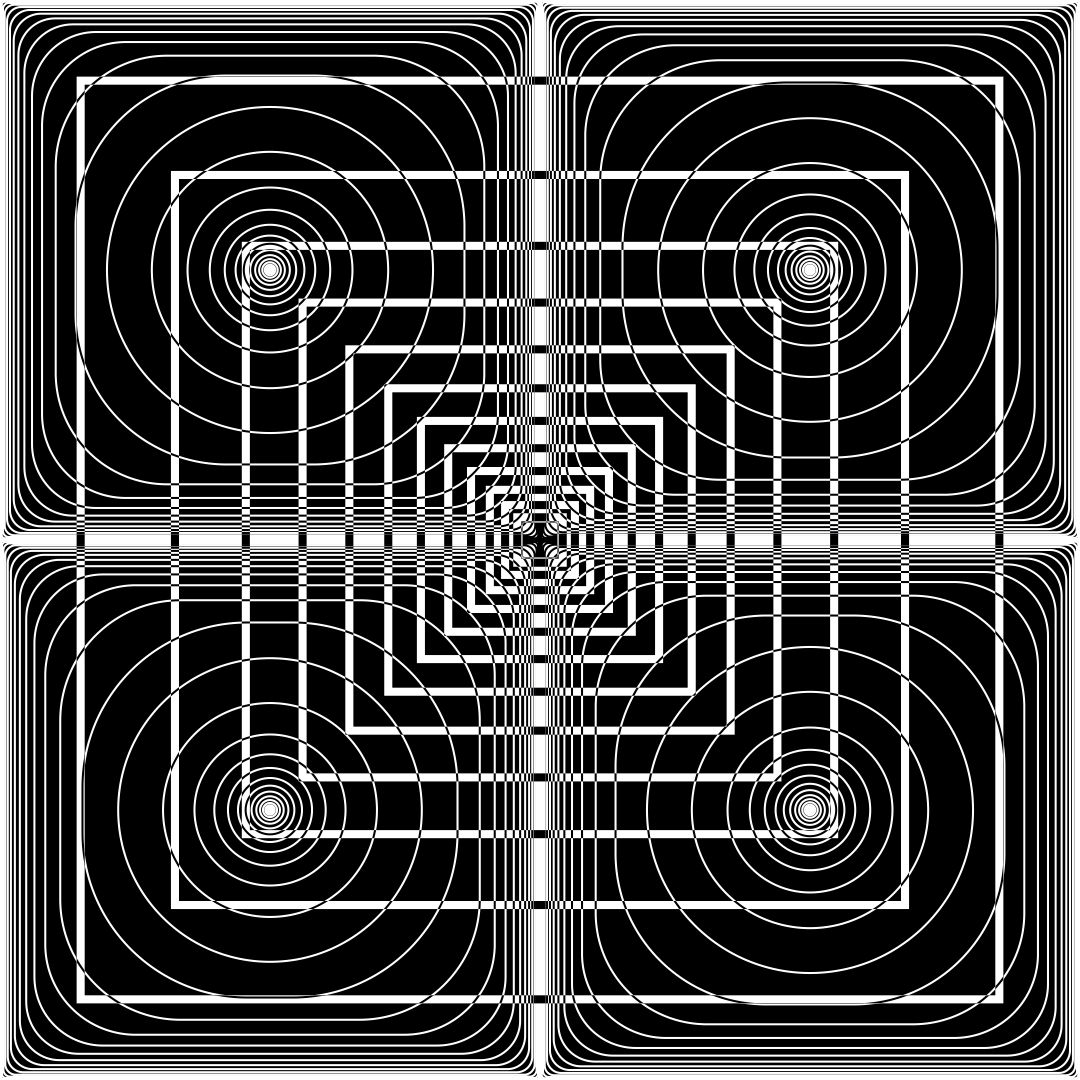 Alpha hybrid square pattern asset pack / 40 loops
