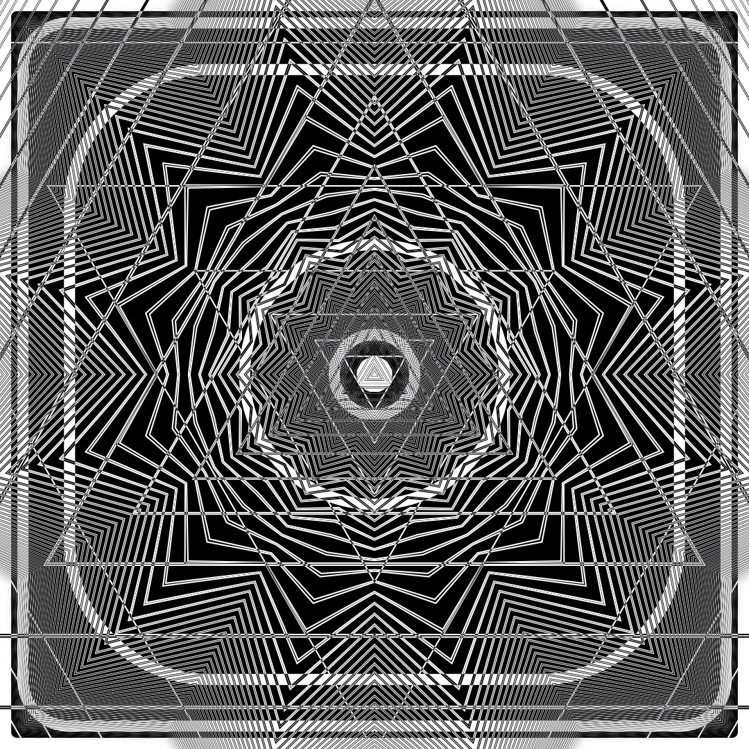 Alpha hybrid square pattern asset pack / 40 loops