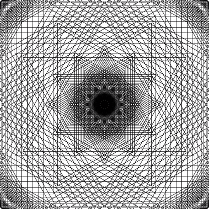 Alpha hybrid square pattern asset pack / 40 loops