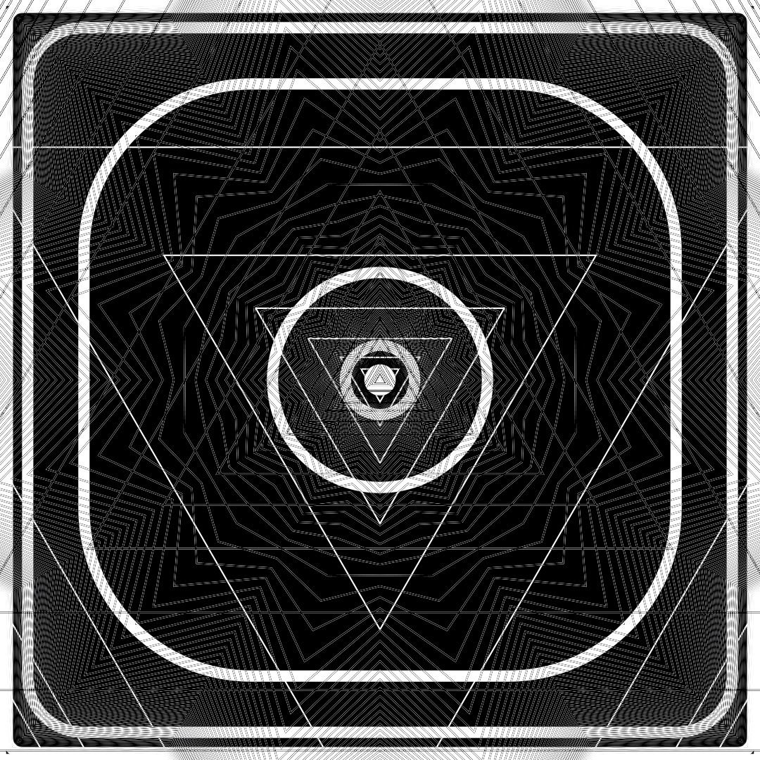 Alpha hybrid square pattern asset pack / 40 loops