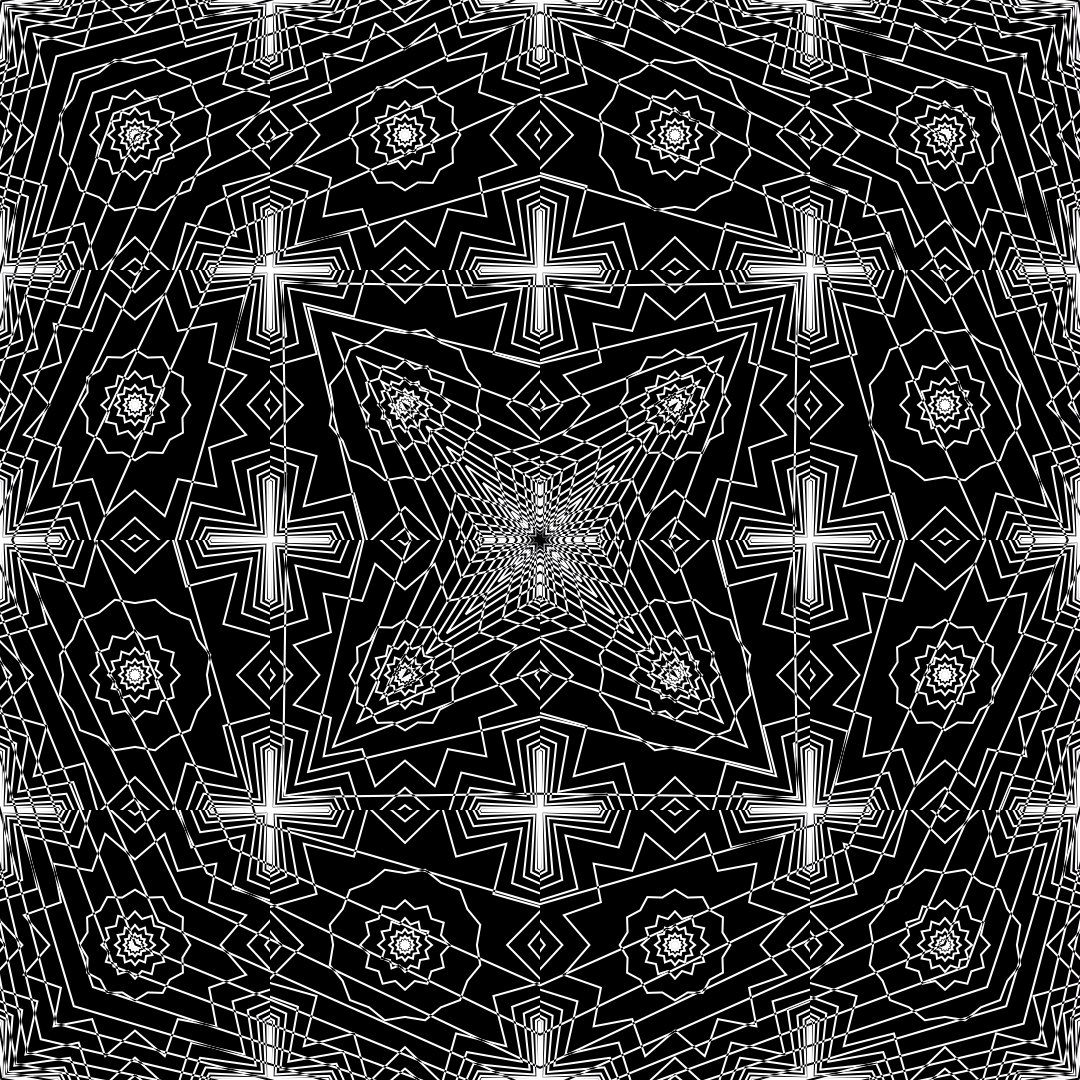 Alpha hybrid square pattern asset pack / 40 loops