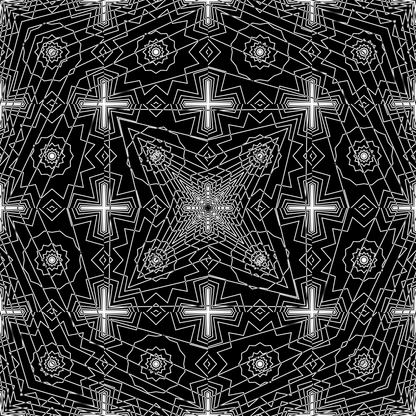 Alpha hybrid square pattern asset pack / 40 loops
