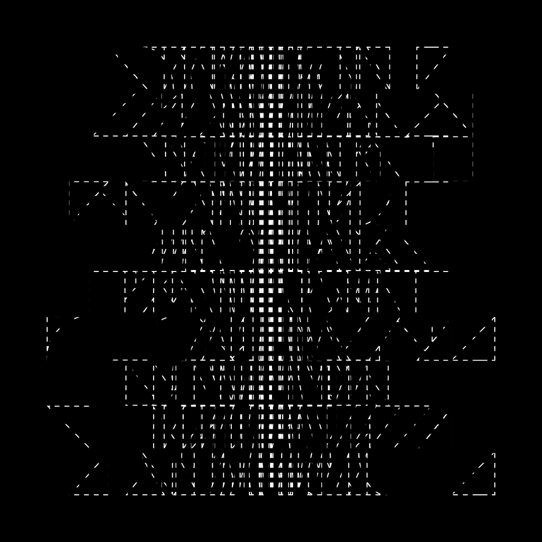 Beta hybrid square pattern asset pack / 64 loops