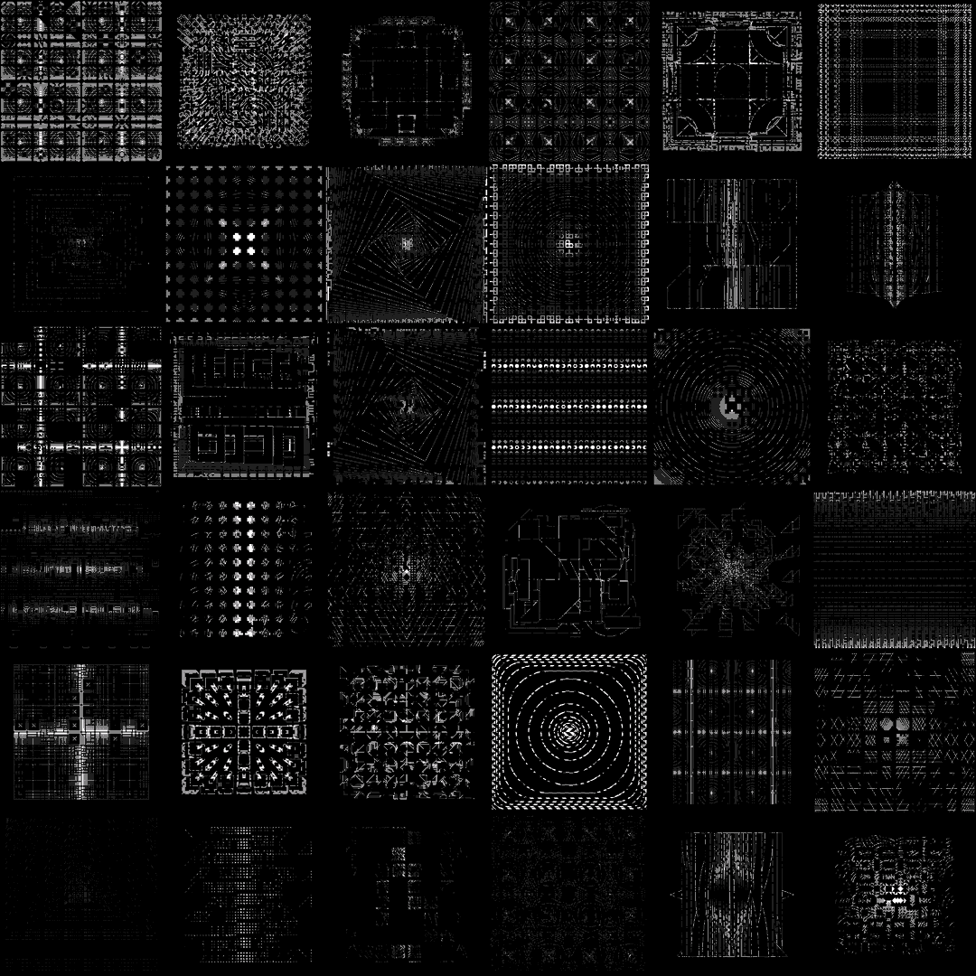 Beta hybrid square pattern asset pack / 64 loops