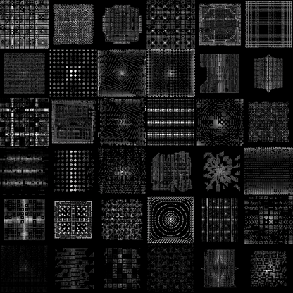 Beta hybrid square pattern asset pack / 64 loops