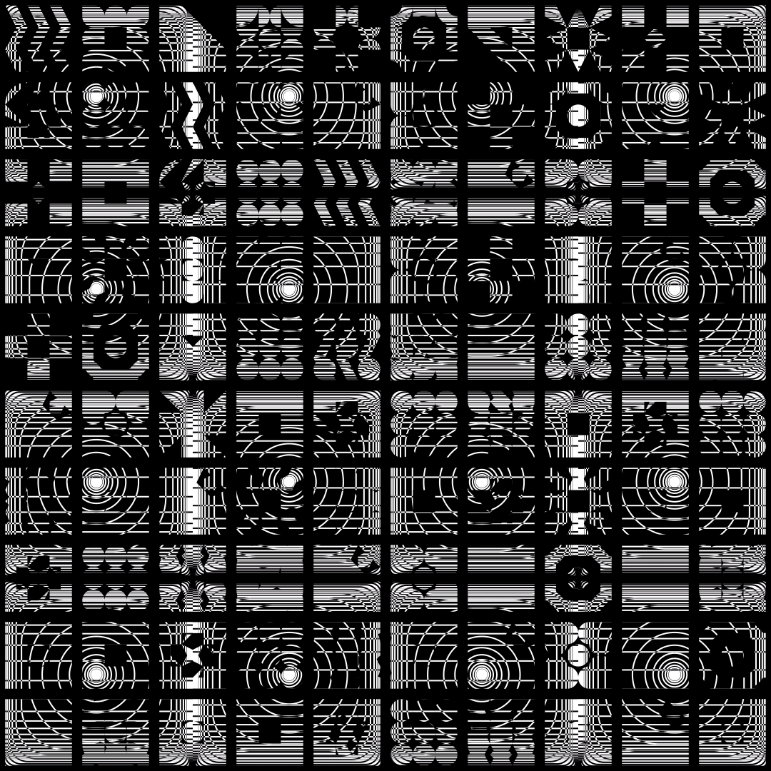Beta hybrid square pattern asset pack / 64 loops