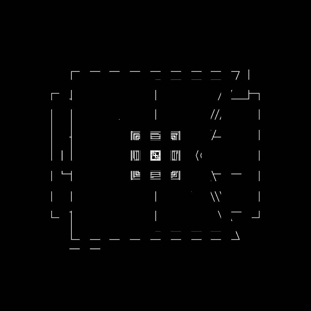Delta hybrid square pattern asset pack / 59 loops