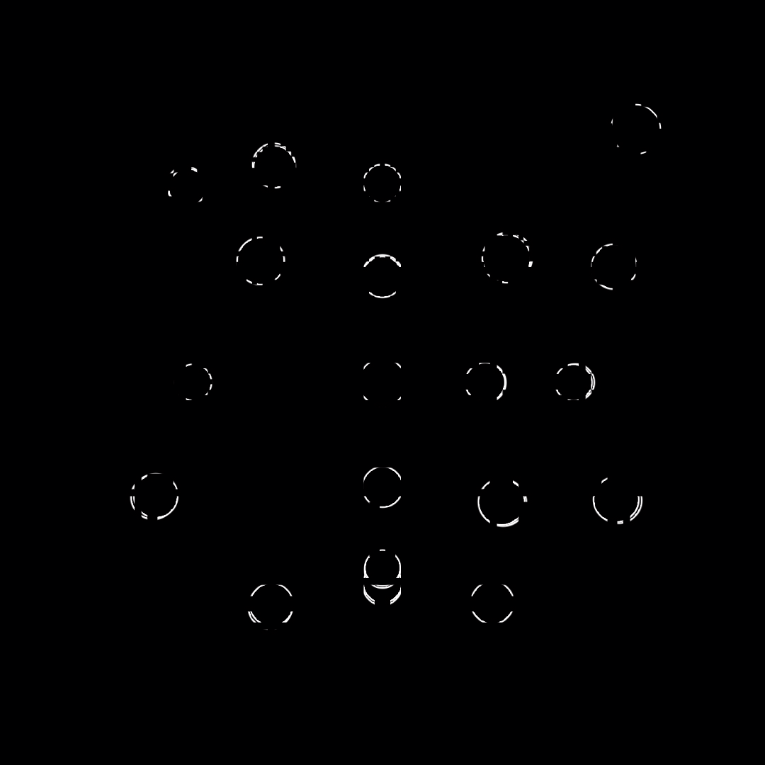 Delta hybrid square pattern asset pack / 59 loops