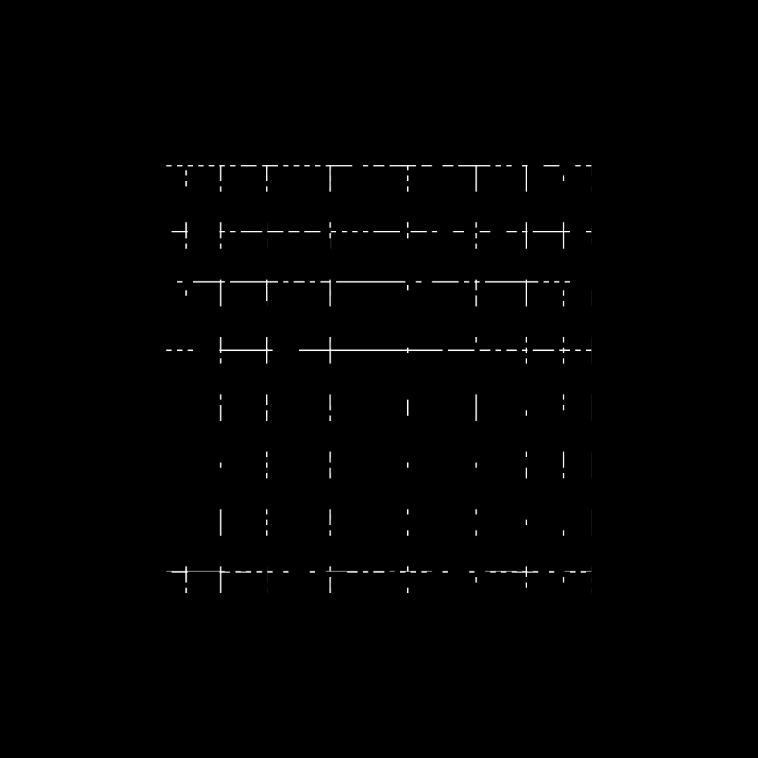 Delta hybrid square pattern asset pack / 59 loops