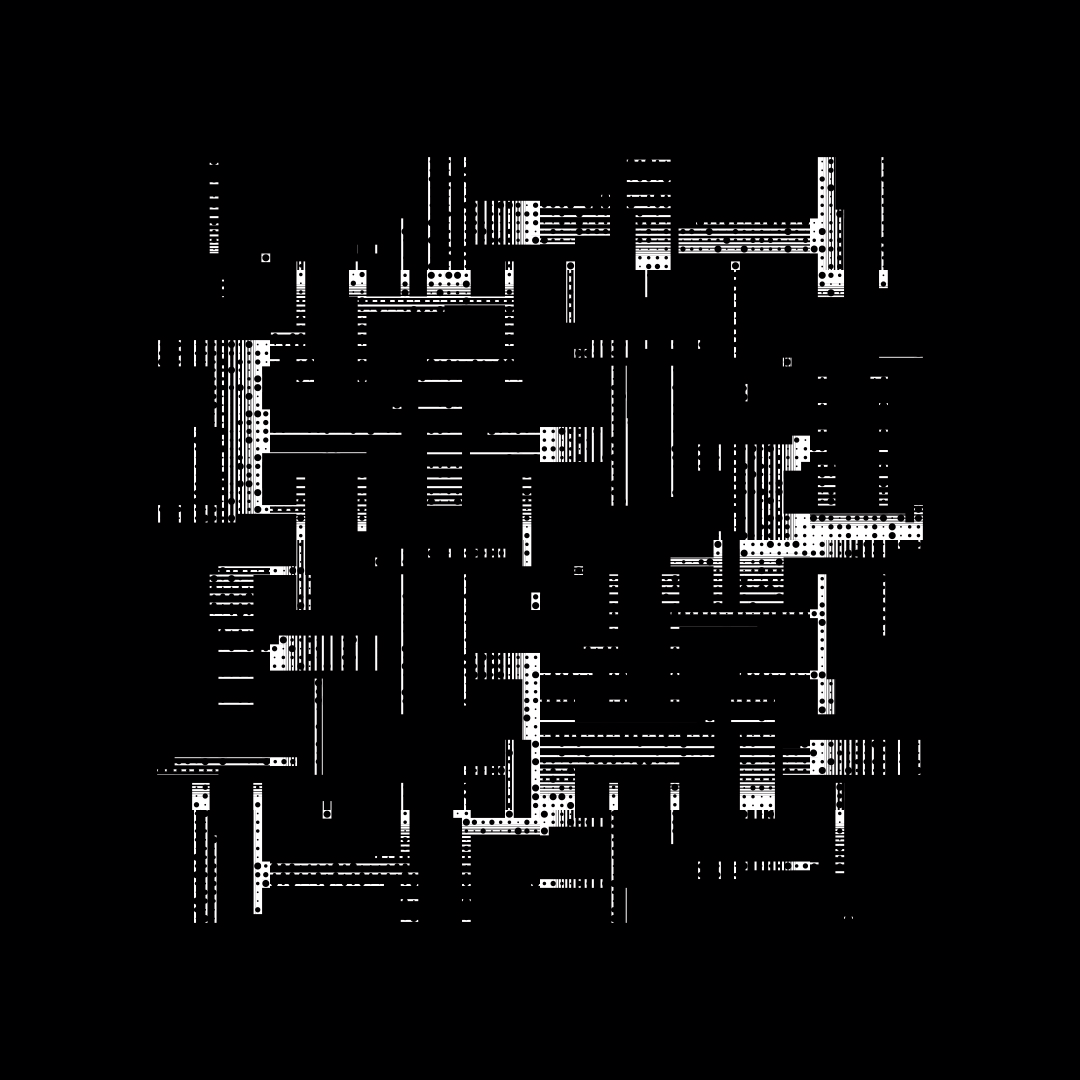 Gamma hybrid square pattern asset pack / 60 loops