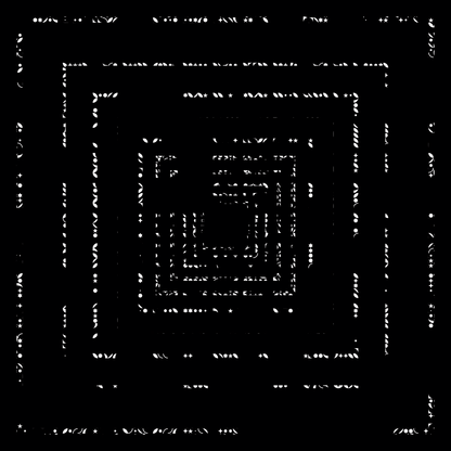 Gamma hybrid square pattern asset pack / 60 loops