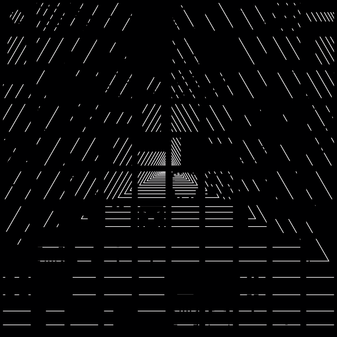 Gamma hybrid square pattern asset pack / 60 loops