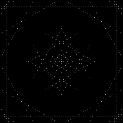 Gamma hybrid square pattern asset pack / 60 loops