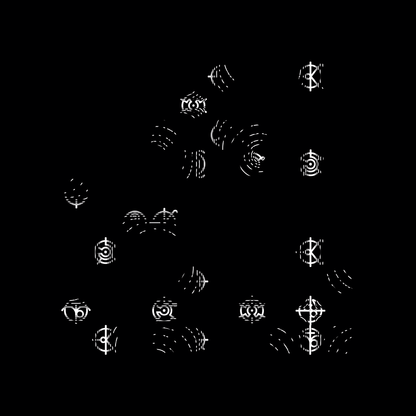Gamma hybrid square pattern asset pack / 60 loops