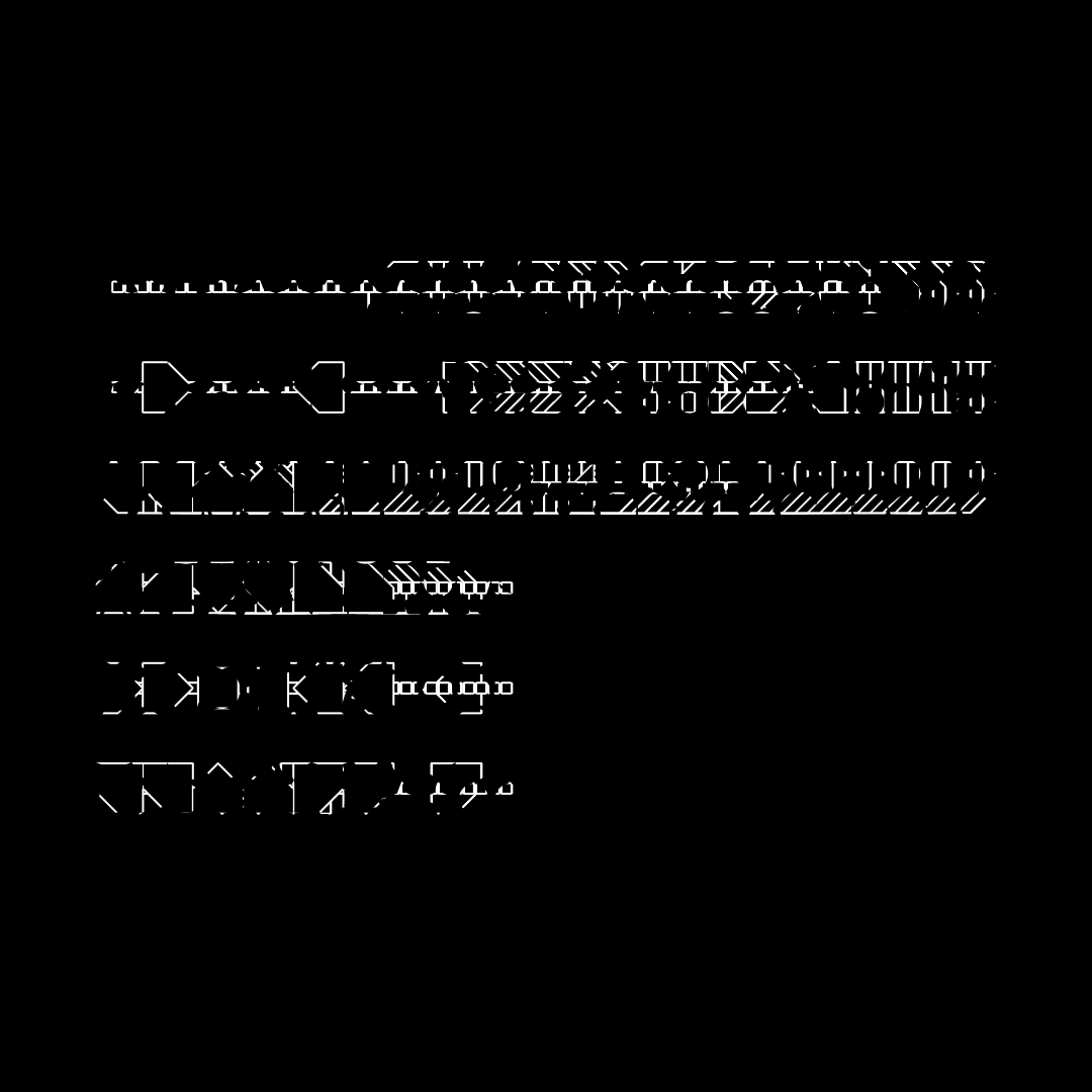 Gamma hybrid square pattern asset pack / 60 loops