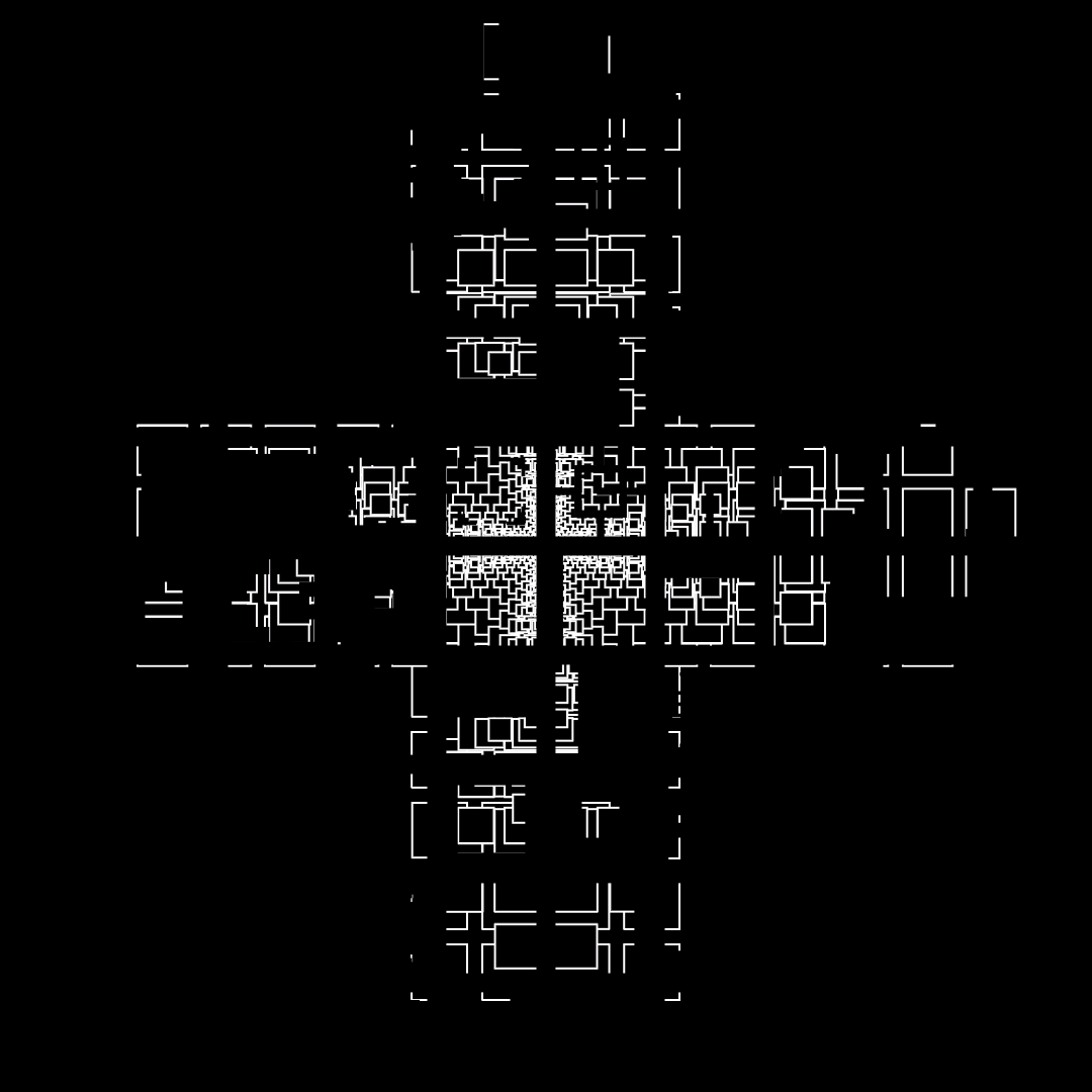 Gamma hybrid square pattern asset pack / 60 loops
