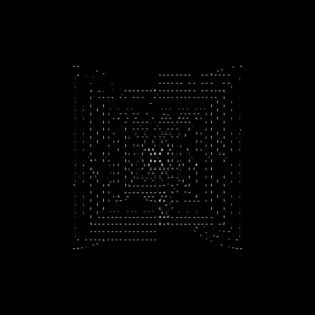 Gamma hybrid square pattern asset pack / 60 loops