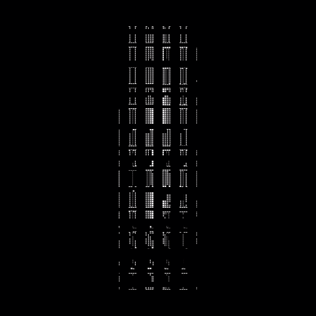Gamma hybrid square pattern asset pack / 60 loops