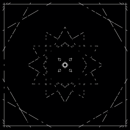 Gamma hybrid square pattern asset pack / 60 loops