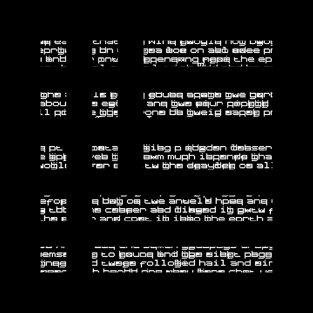 Sprite hybrid square script asset pack / 55 loops