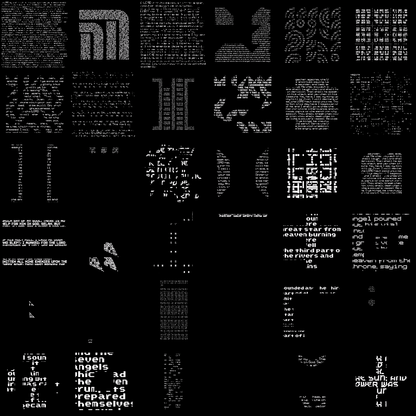 Sprite hybrid square script asset pack / 55 loops